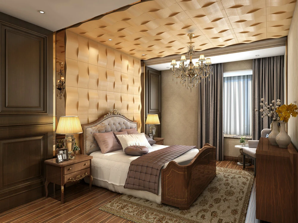 Leather wall panels