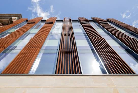 Architectural facade materials