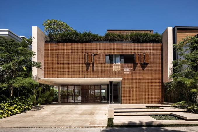 Luxury hospitality facade